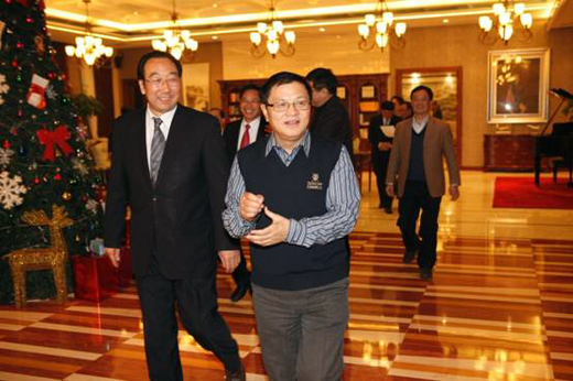 民生金融租赁举办增资扩股成功的庆祝酒会　